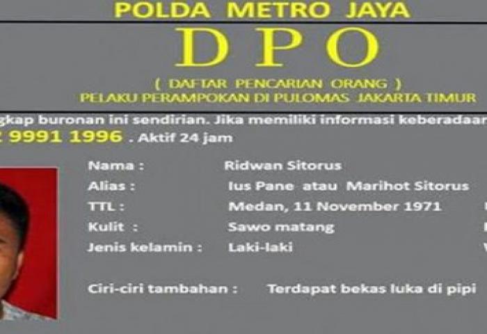 Polisi Tangkap DPO Perampokan Di Pulomas